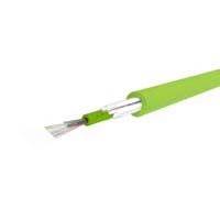 OpDAT universal cable 1x24 OM5 - bend insensitive class Eca, fiber green
