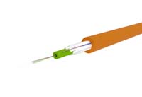 OpDAT universal cable 1x4 OM2 - bend insensitive class Eca, orange